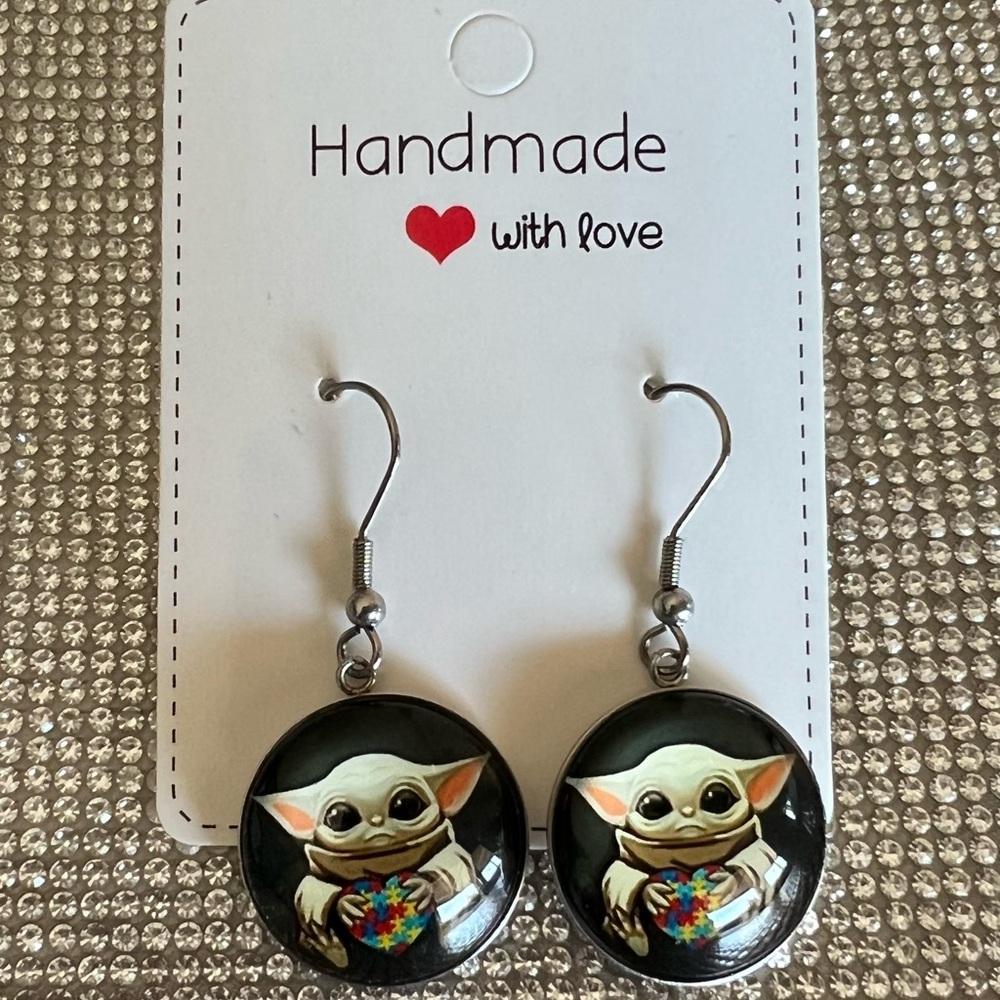 New Yoda Fashion Earrings
